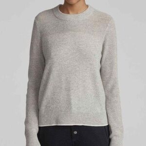 Rag & Bone Cashmere Knit Sweater in Gray